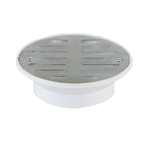 REJILLA PARA PISO PARA DRENAJE PVC