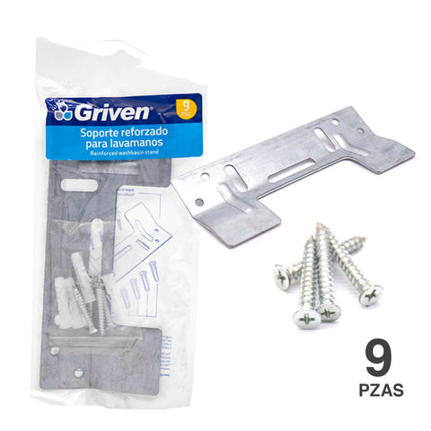 SOPORTE REFORZADO PARA LAVAMANOS