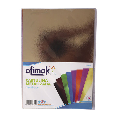 CARTULINA METALIZADO COLORES