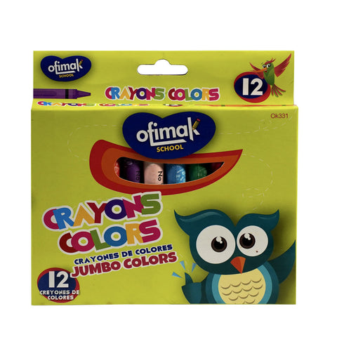 CREYONES DE COLORES JUMBO
