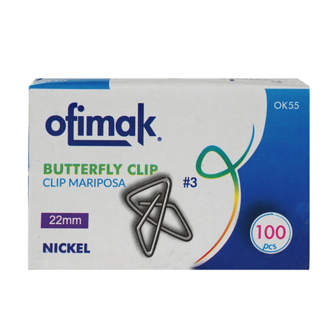 CLIP MARIPOSA 22mm