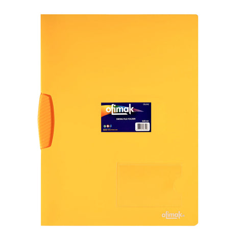 CARPETA CON CLIP DE SUJECIÓN PLÁSTICO