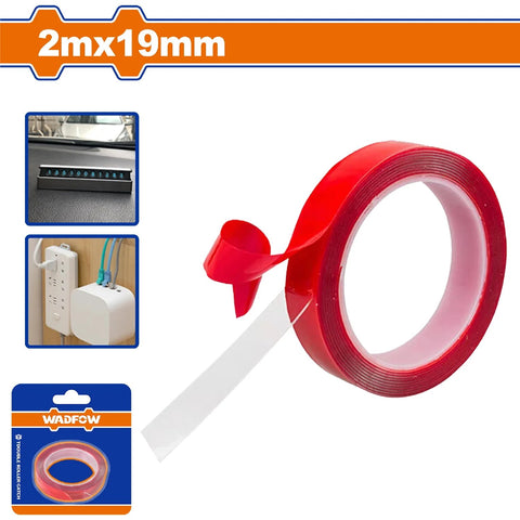 CINTAS ADHESIVAS DOBLE CONTACTO ROJO