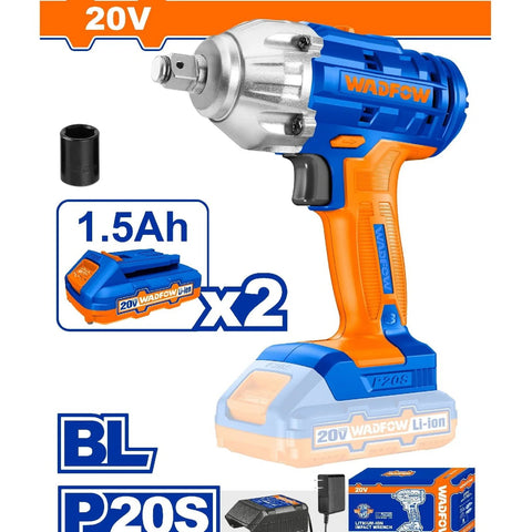 LLAVE IMPACTO DADO CUADRADO 1/2" 20V