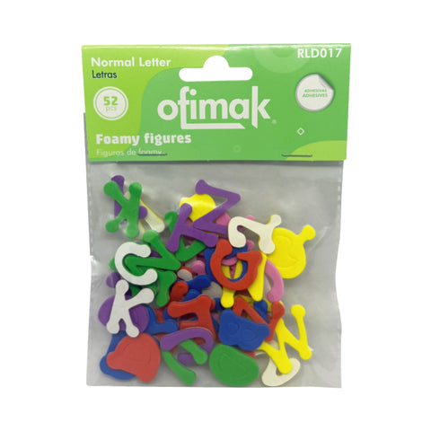 FOAMY FIGURAS DE LETRAS