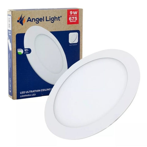 LAMPARA PANEL LED REDONDA PARA EMPOTRAR 12W (LUZ FRIA)