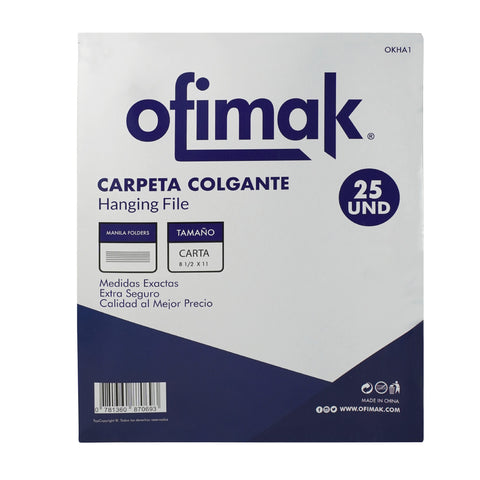 CARPETA COLGANTE