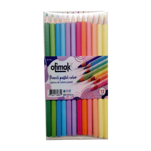 LÁPICES COLORES PASTEL